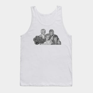 The Golden Girls Classic Mosaic Tank Top